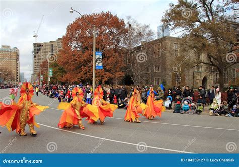 Christmas Parade in Toronto Editorial Photography - Image of color ...