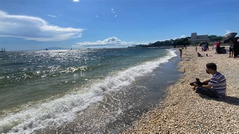 Manila Bay Update Grabe Ang Lakas Ng Alon Ngayon Miz July Youtube