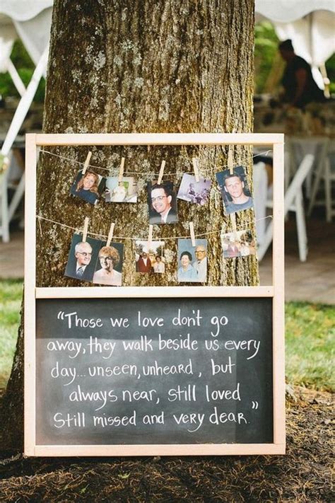 23 Ways To Remember Loved Ones At Your Wedding Oh Best Day Ever Wedding Memorial Wedding