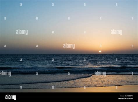 Sunset at calangute beach goa hi-res stock photography and images - Alamy