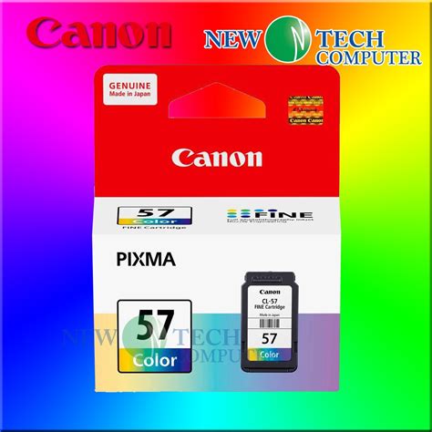 ORIGINAL CANON PG47 PG 47 PG 47 BLACK CL57 CL 57 CL 57 COLOR