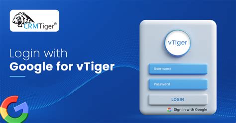 Login With Google For VTiger Https Crmtiger Blog