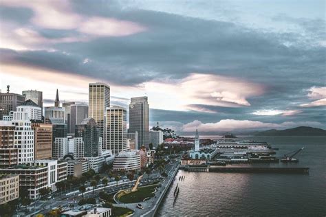 View of the San Francisco skyline from the Bay Bridge [1024x683] : r ...