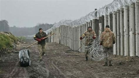 Ukraine Baut Mauer An Grenze Zu Belarus Oe At