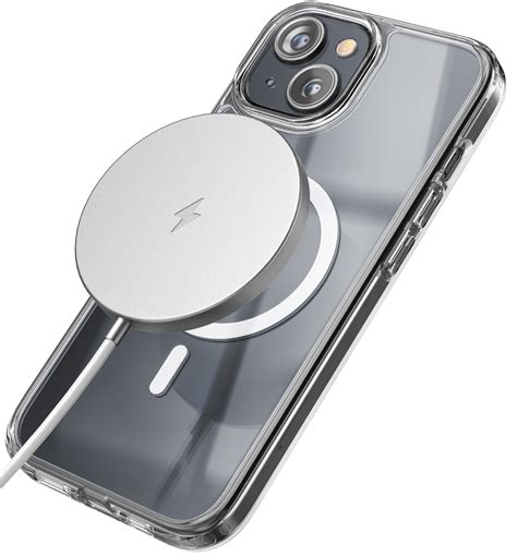 iPhone 15 Magsafe Clear Case with Portable MagSafe Charger - Encased