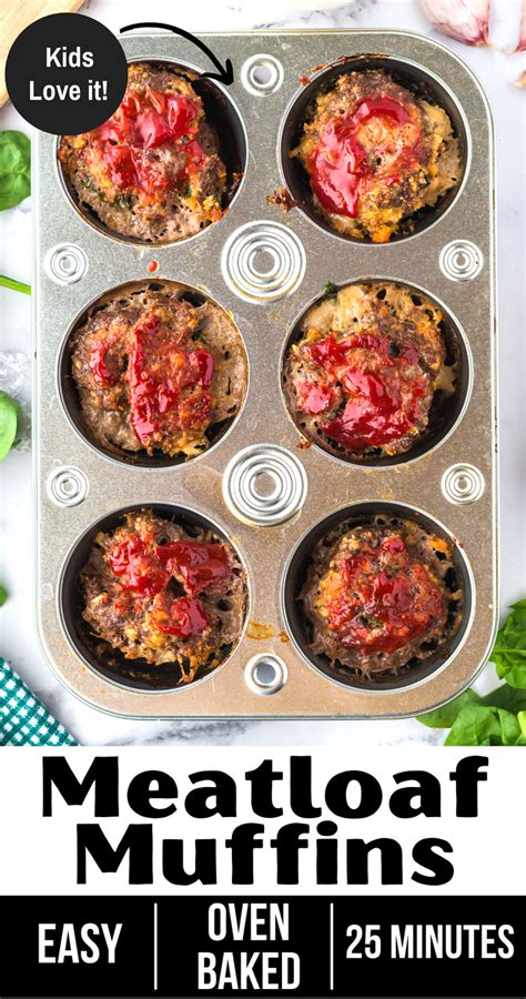 Muffin Tin Meatloaf Meatloaf Muffins How To Cook Meatloaf