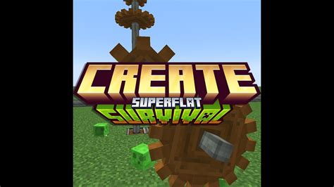 Minecraft Create Super Flat Survival Better Layout Working New