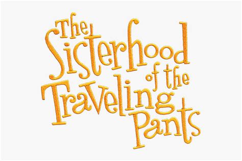 Sisterhood Of The Traveling Pants , Free Transparent Clipart - ClipartKey