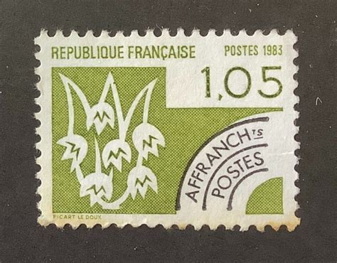 France 1983 Scott 1849 Used 1 05fr Pre Cancelled The Four Seasons