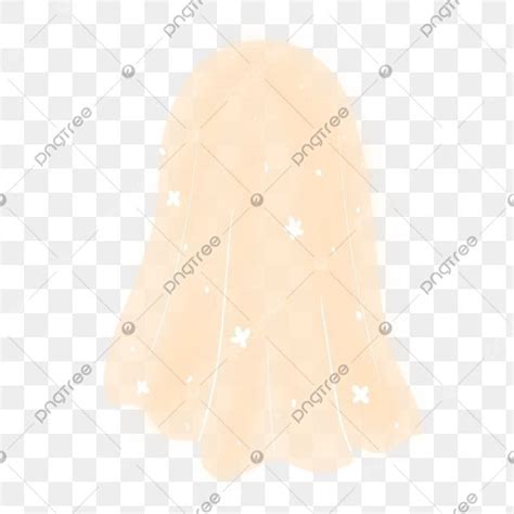 Veil PNG Transparent Light Yellow Cute Veil Veil Scarf Hazy PNG