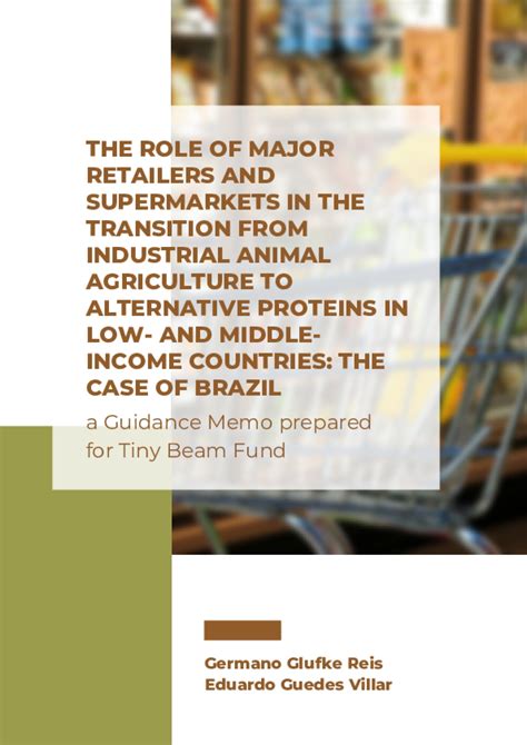 The Role Of Major Retailers And Supermarkets In The Transition From