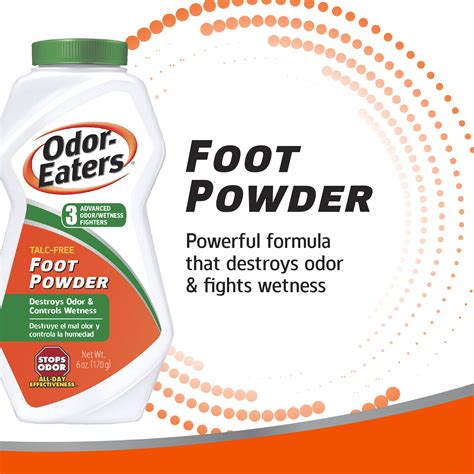 Odor Eaters Foot Powder Deodorant 6 Ounces