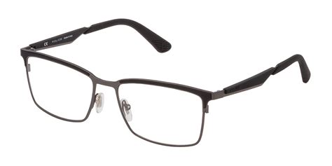 Police Vpl887 Huxley 3 0627 Eyeglasses In Grey Smartbuyglasses Usa