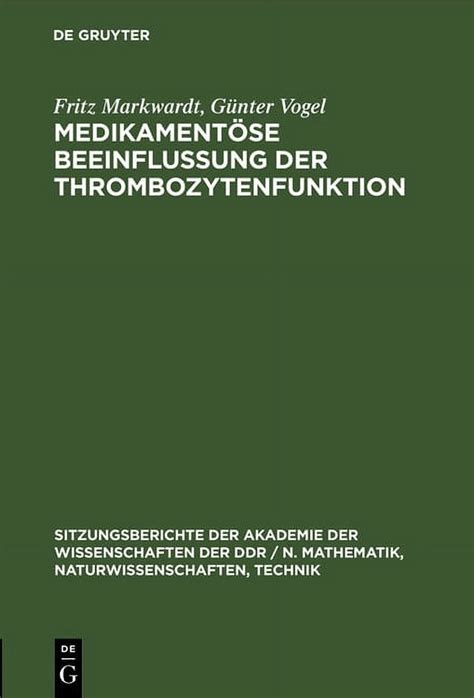 Sitzungsberichte Der Akademie Der Wissenschaften Der Ddr N