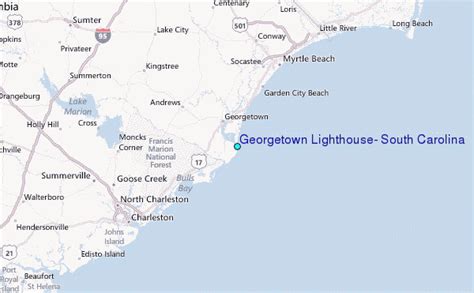 Georgetown Lighthouse, South Carolina Tide Station Location Guide