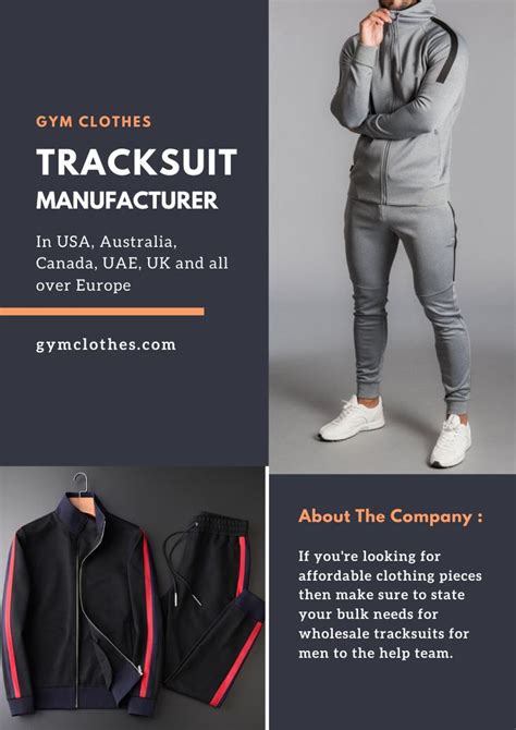 Custom Tracksuits Manufacturers Mens Wholesale Tracksuits Suppliers