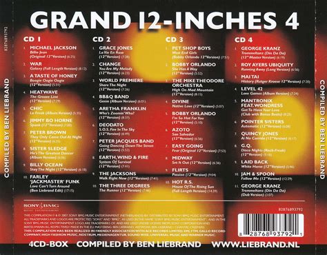 Grand12inches Ben Liebrand Grand 12 Inches 4 4CD 2007