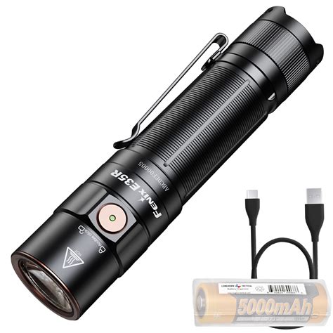 Fenix E R Lumen Usb C Rechargeable Edc Flashlight Walmart