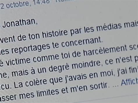 Harcèlement Témoignage d un ancien élève harcelé à l école INA