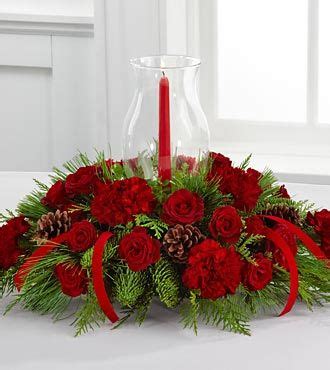 Nina Petersen: Ftd Flowers Christmas Centerpieces : FTD® Frosted Centerpiece #CC12FA · FTD ...