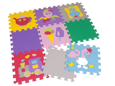 Tapete de Atividades EVA Mingone Tatame Infantil 9 Peças 30x30cm cada