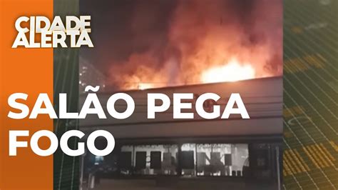 Salão de beleza pega fogo ar condicionado pode ter causado o incêndio