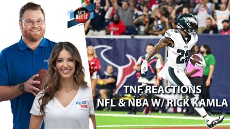 Let S Bet It Nov Th Tnf Reactions Nfl Nba W Rick Kamla World