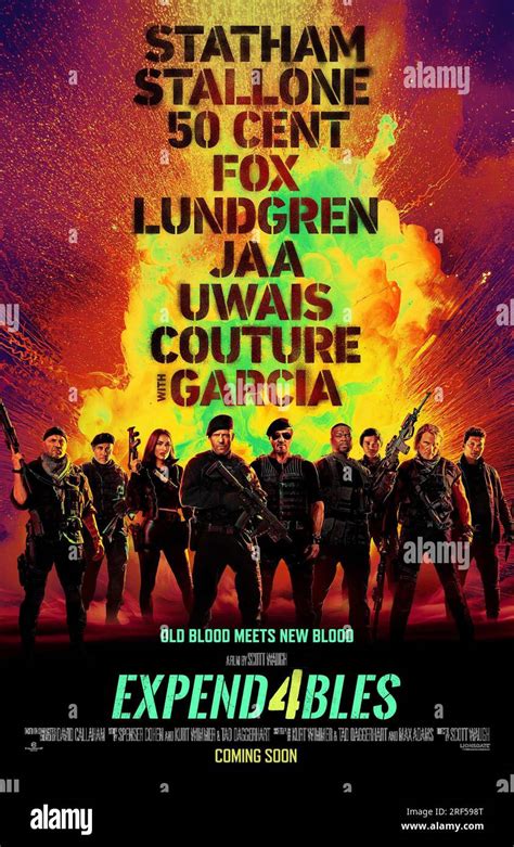 EXPEND4BLES Alias THE EXPENDABLES 4 Cartel De Avance Desde La