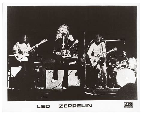 Led Zeppelin Iv Era 1971 Foto Atlantic Records On Ravno Do Dna