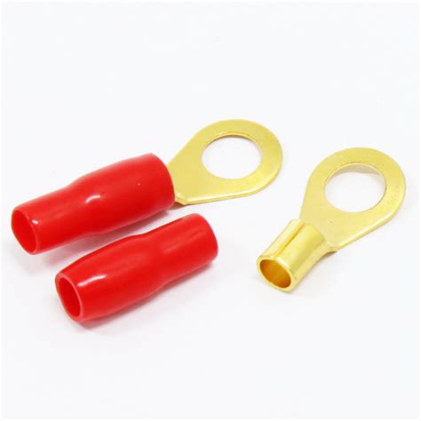 Ice Power Ip Ga Ring R Gauge Terminal Rings Red Piece Packet