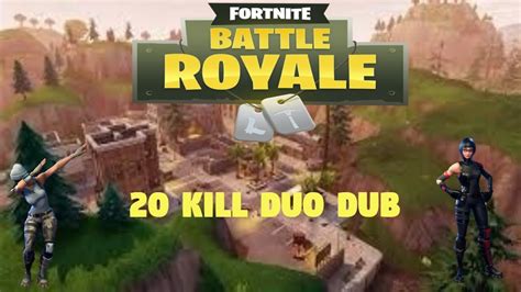 20 Kills Duo Win Fortnite Battle Royale YouTube