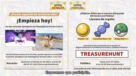 Nuevo código de Regalo Misterioso valioso para Pokémon Escarlata y