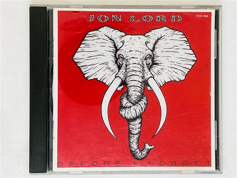 Yahooオークション 即決cd Jon Lord Before I Forget ジョン・