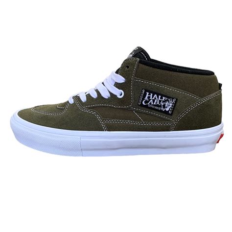 Vans Skate Half Cab Olvwht Mens At Cal Surf