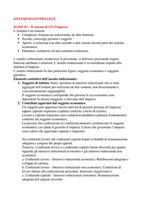 Corporate Governance Regole E Strumenti Per La Gestione Delle Aziende