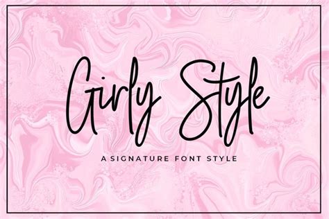 30 Best Girly Fonts For Feminine Designs Graphic Cloud