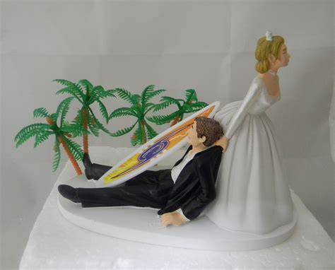 Beach Wedding Cake Toppers