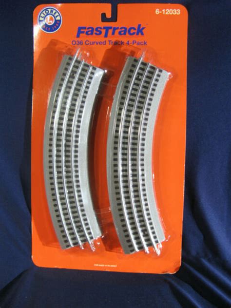 Lionel O Gauge Fastrack Curved Track Pack For Sale Online