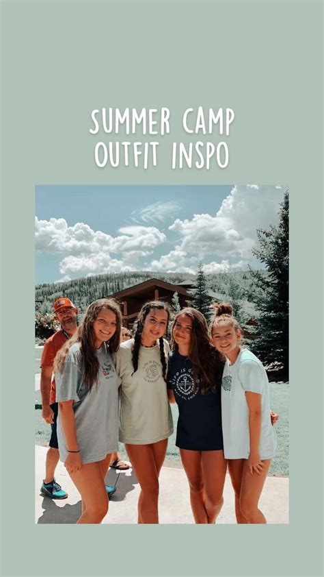 Summer camp Outfit inspo | Summer camp outfits, Camping outfits, Summer camping outfits