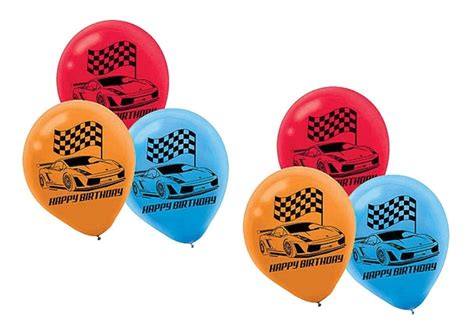 Hot Wheels Fiesta Decoración Carros Adorno Poster Vela Dkh en Mercado Libre