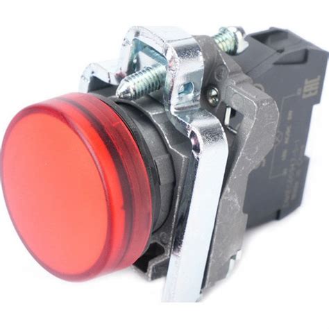 SCHNEIDER SB4 d22мм 24В DC красная SB4BVB4. Купить Сигнальная лампа на ...