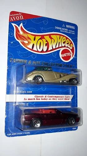 Hot Wheels Father Son Collector Pack 1995 Mattel Inc Dorado Y Vino