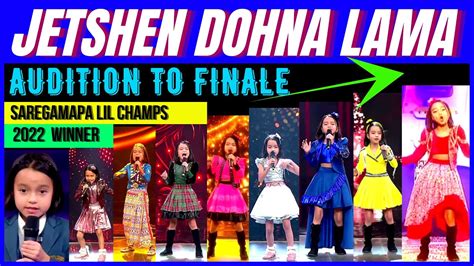 The Untold Story Of Jetshen Lama Audition To Grand Finale Saregamapa