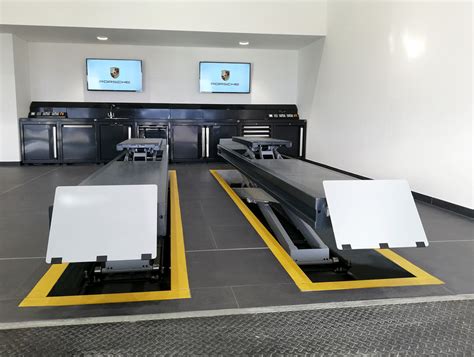 Porsche Centre Norwich Bullworthy Garage Equipment