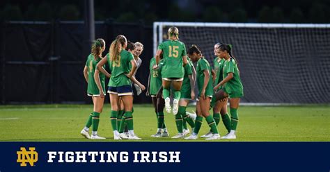 No 13 Notre Dame Womens Soccer Set To Face Wake Forest In Acc