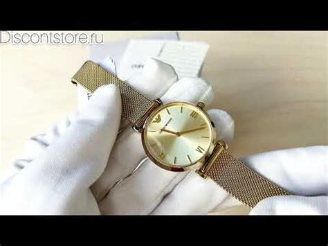 Emporio Armani Часы Женские AR1957 Оригинал Эмпорио Армани AR1957 - YouTube