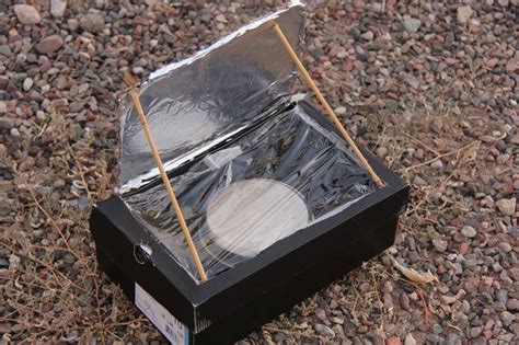 How To Make A Shoebox Solar Oven Solar Cooking Solar Oven Solar Cooker