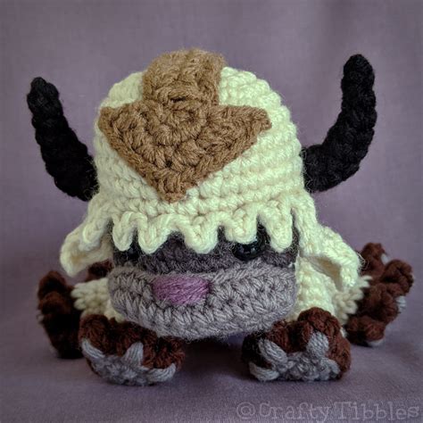 Appa Avatar The Last Airbender Crochet Amigurumi Pattern Etsy Uk