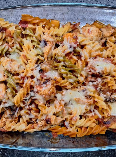 Hunters Chicken Pasta Bake Recipe Image By Helen Cooper Pinch Of Nom