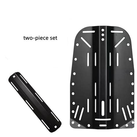 legend black aluminium scuba diving technic backplate diver bcd